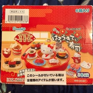 REAL Hello Kitty sushi figurine set from Japan